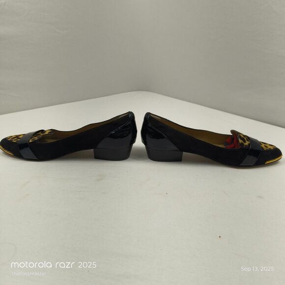 Women's ISOLA Pumps Leopard Print Slip-On Heels US Size 8.5 - Picture 5 of 13